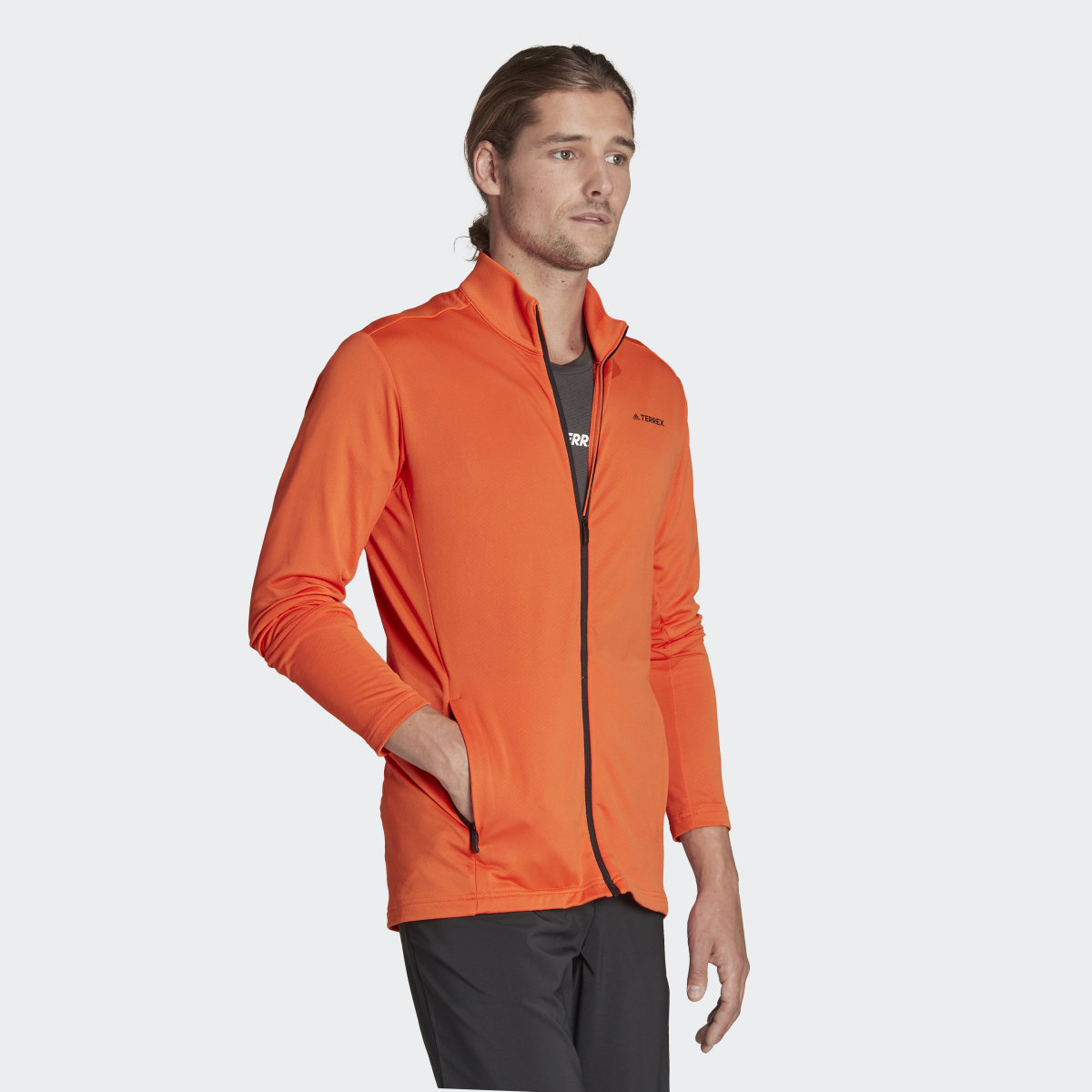 Adidas Terrex Multi Primegreen Full-Zip Fleece Jacket. 4