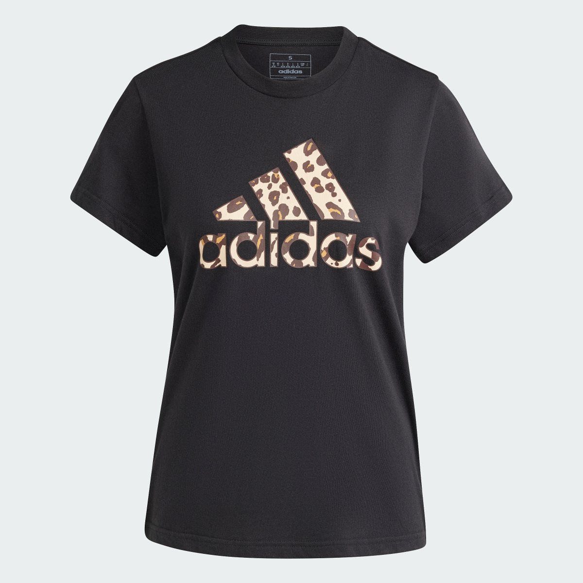 Adidas Animal Print Graphic Tee. 5