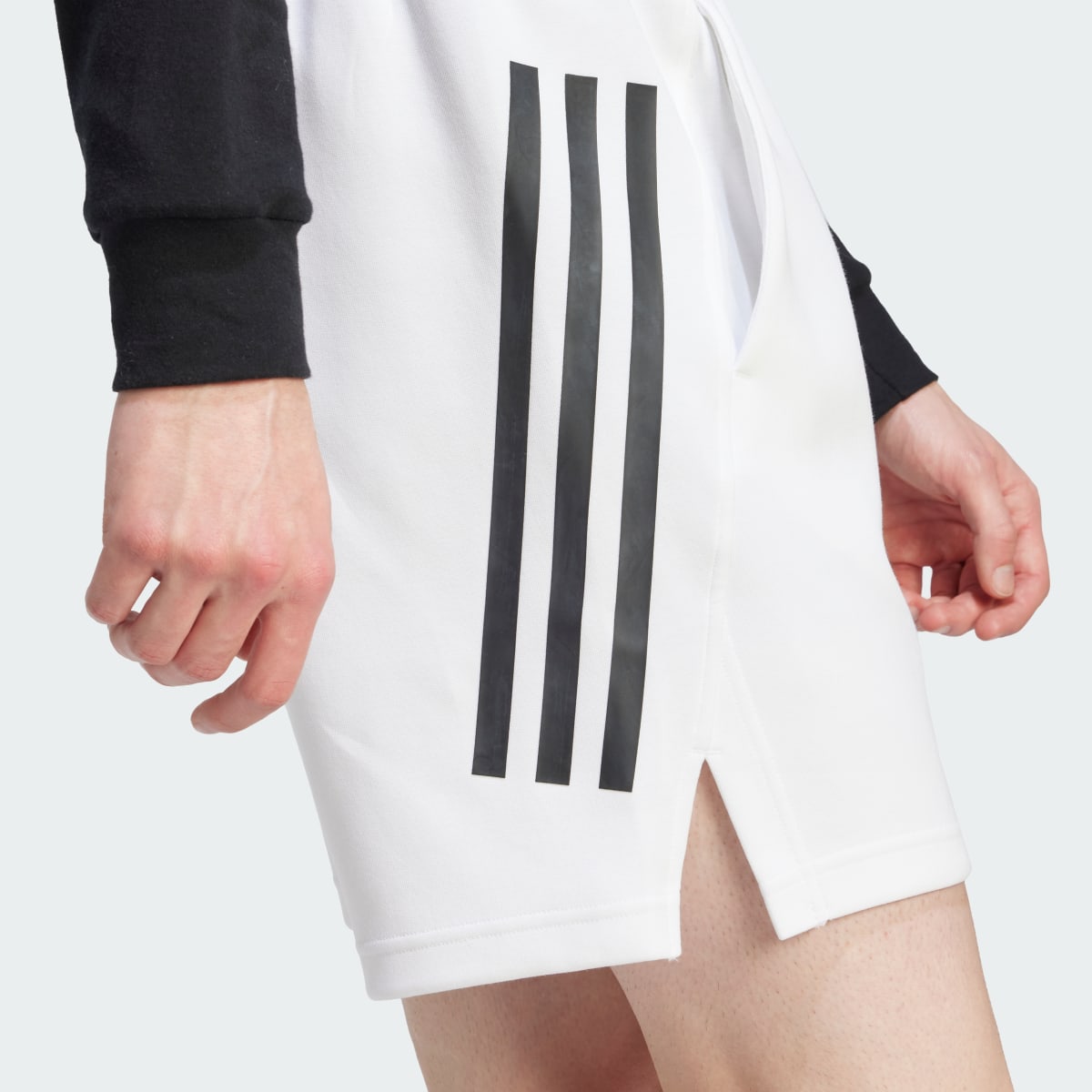 Adidas Future Icons 3-Stripes Shorts. 8