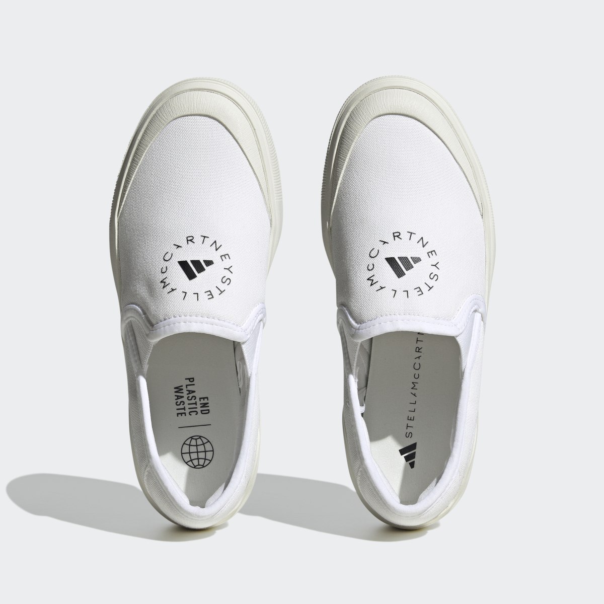Adidas by Stella McCartney Court Slip-On Shoes. 14