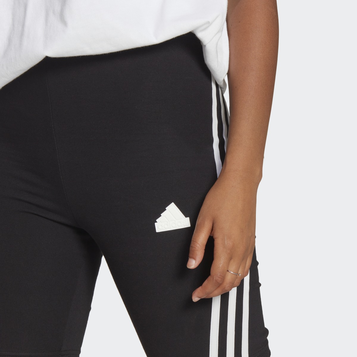 Adidas Future Icons 3-Stripes Bike Shorts. 5