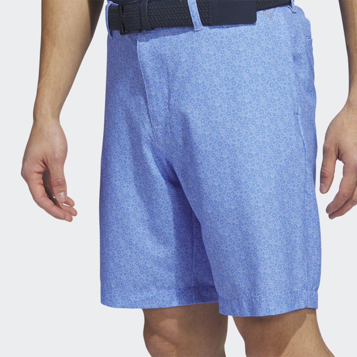 Adidas Ultimate365 Nine-Inch Printed Golf Shorts. 5