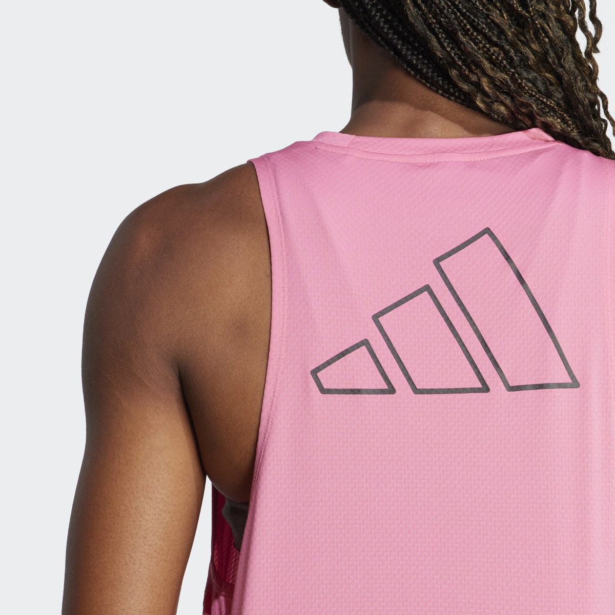 Adidas Run Icons Running Tank Top. 7