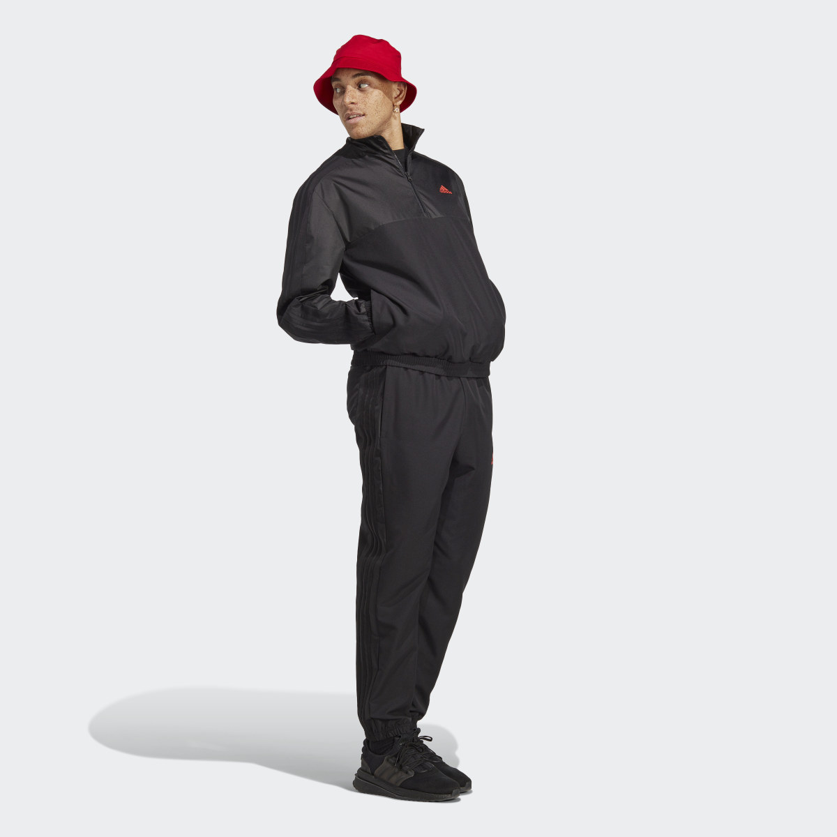 Adidas 1/4 Zip Woven Track Suit. 4