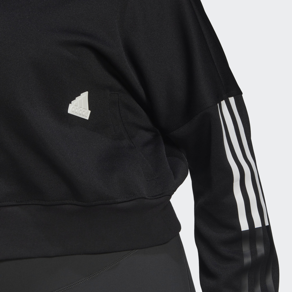 Adidas Cropped Track Top (Plus Size). 9