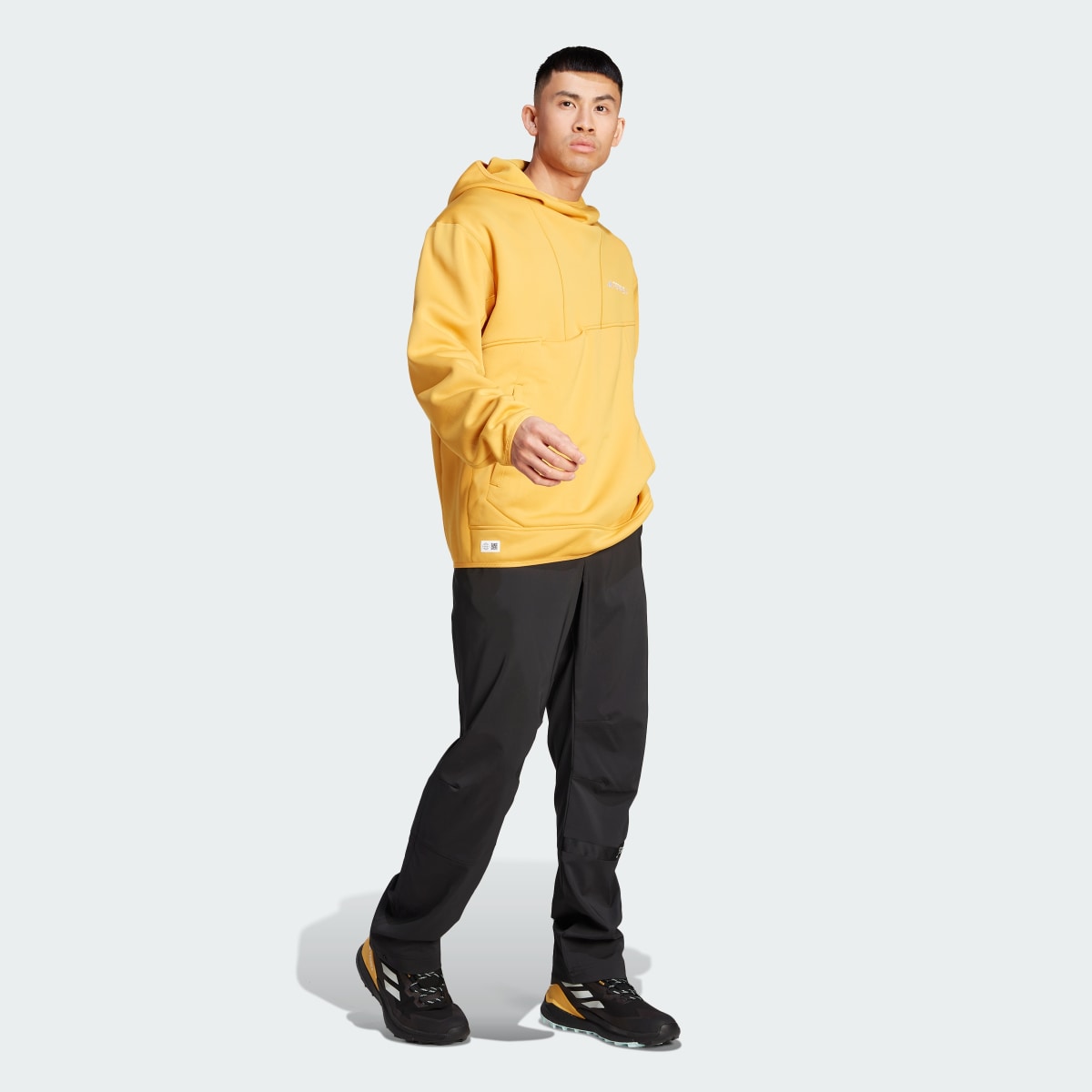 Adidas Terrex XPLORIC Medium Hooded Fleece Top. 4