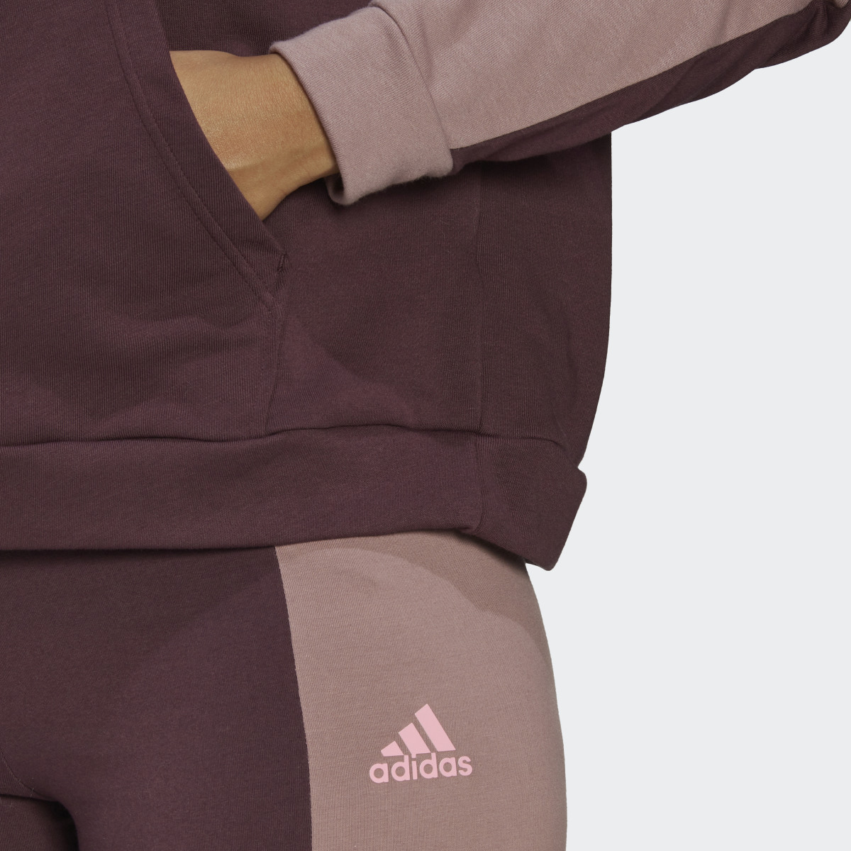 Adidas Half-Zip and Tights Track Suit. 7
