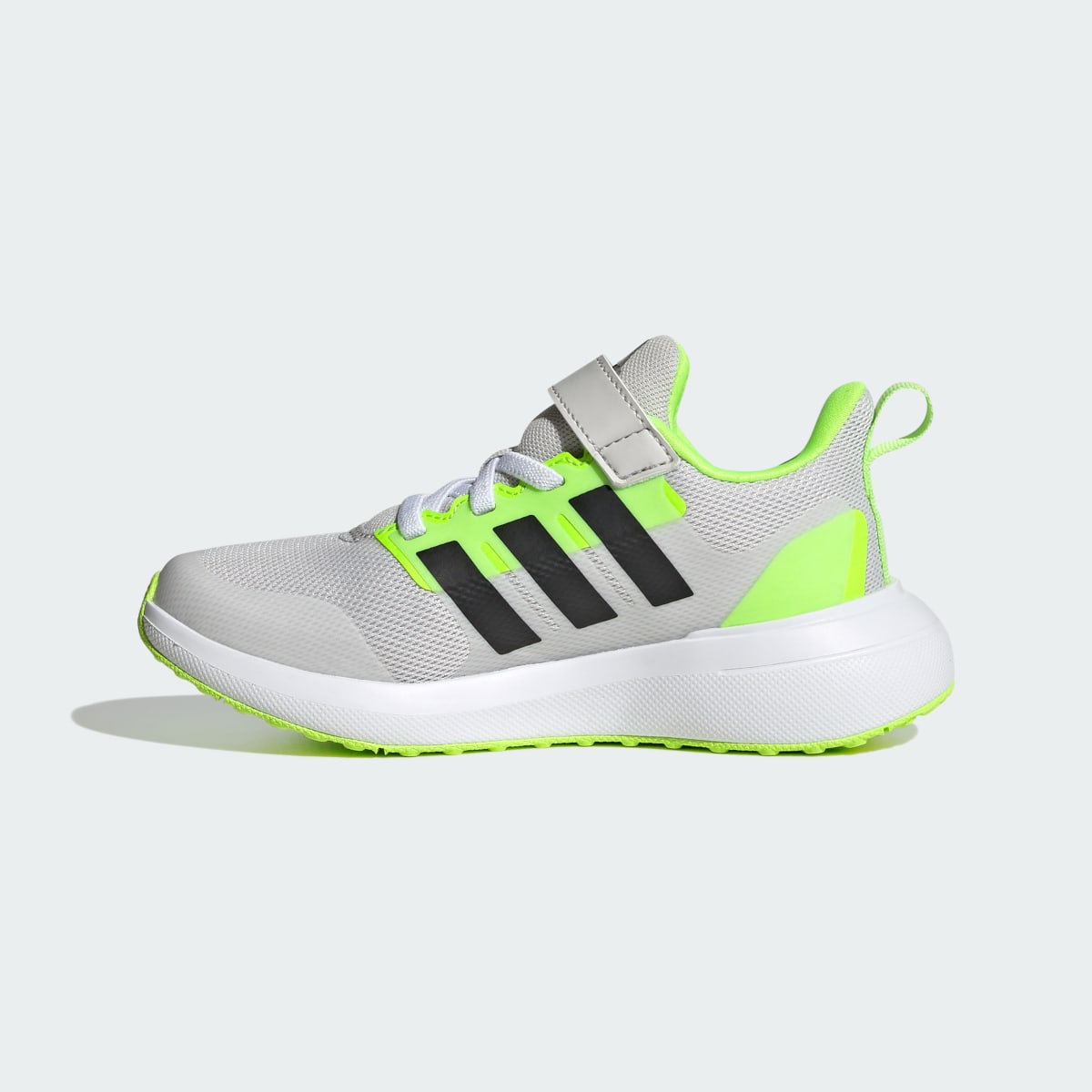 Adidas FortaRun 2.0 Cloudfoam Elastic Lace Top Strap Shoes. 7