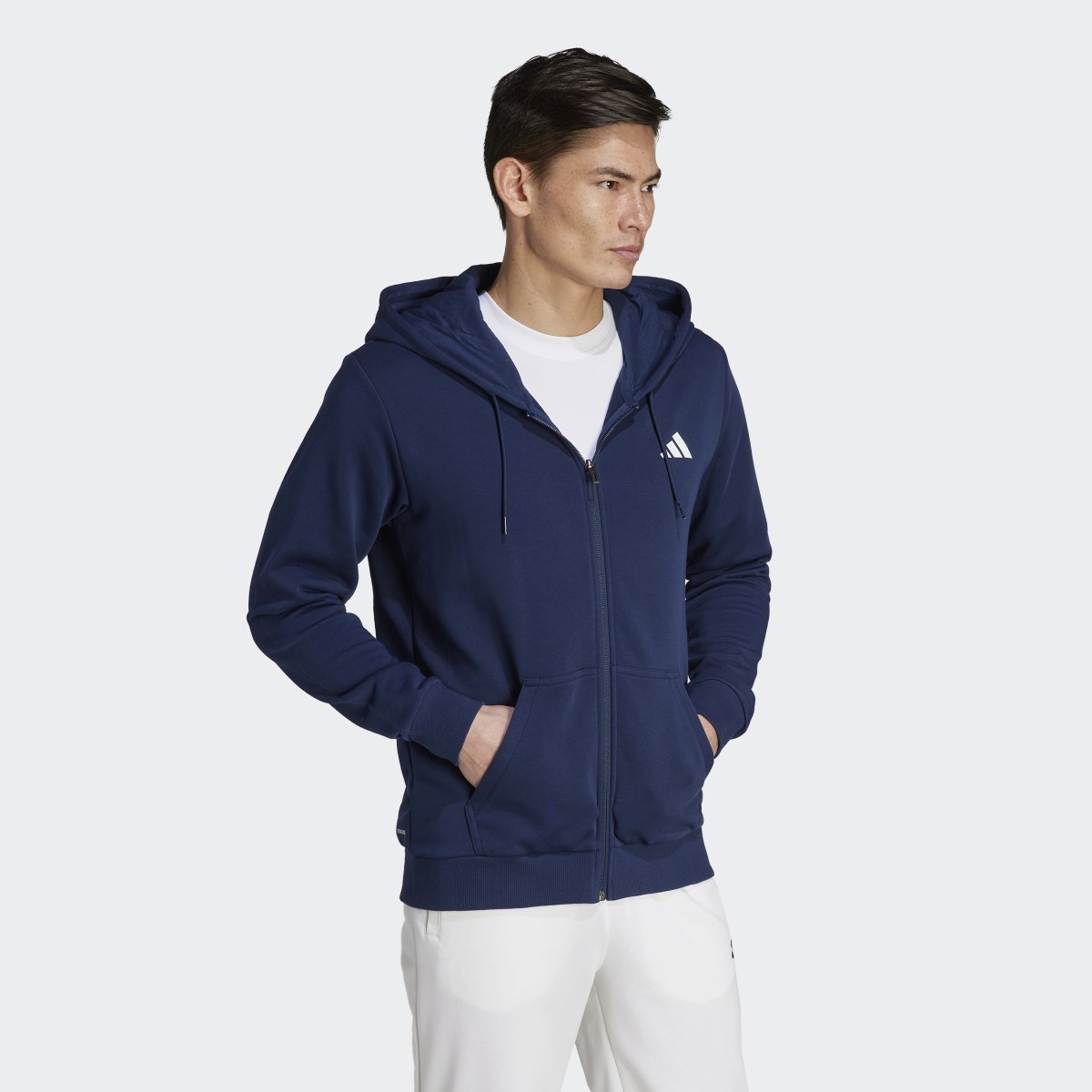 Adidas Club Teamwear Full-Zip Tennis Hoodie. 4