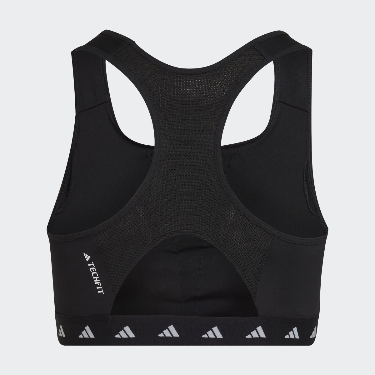 Adidas Brassière de training Powerreact Techfit Maintien moyen (Grandes tailles). 7