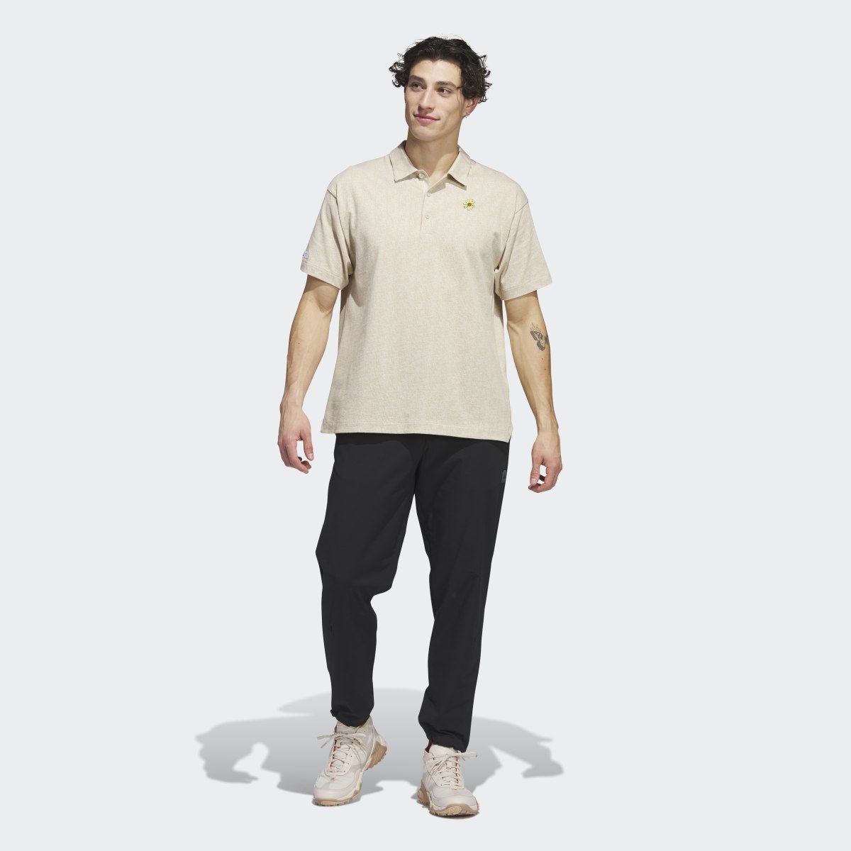 Adidas Adicross x Burning Cart Layer Golf Polo Shirt (Gender Neutral). 8