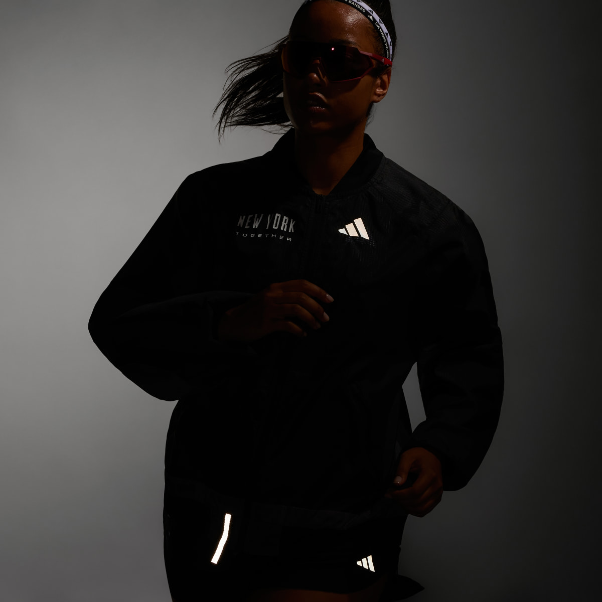 Adidas NYC Running Jacket (Gender Neutral). 11