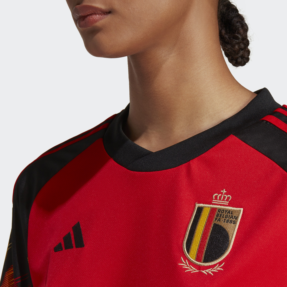 Adidas Belgien 22 Heimtrikot. 8