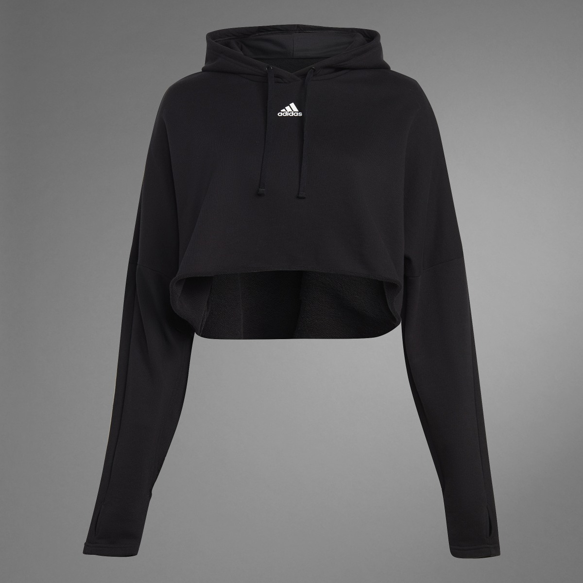 Adidas Collective Power Cropped Hoodie – Große Größen. 10