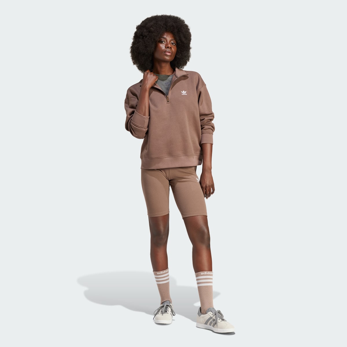 Adidas Sweat-shirt 1/2 zip Essentials. 4