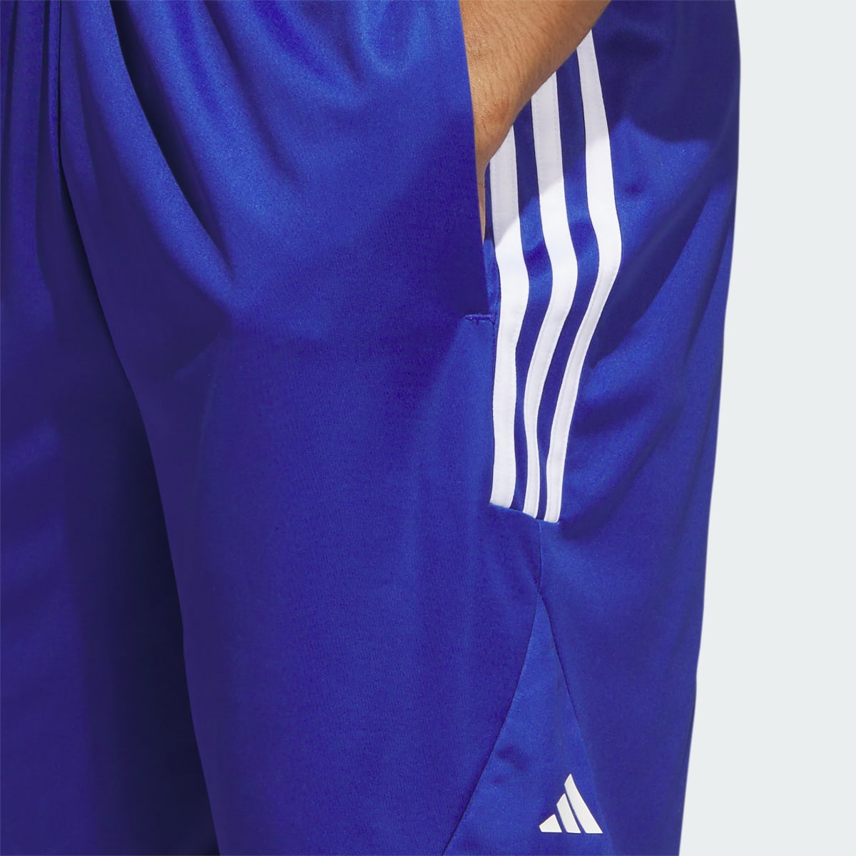 Adidas Legends 3-Stripes Basketball Shorts. 5