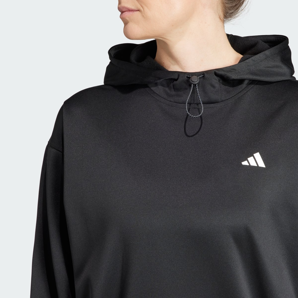 Adidas Camisola com Capuz em Fleece AEROREADY Game and Go. 7