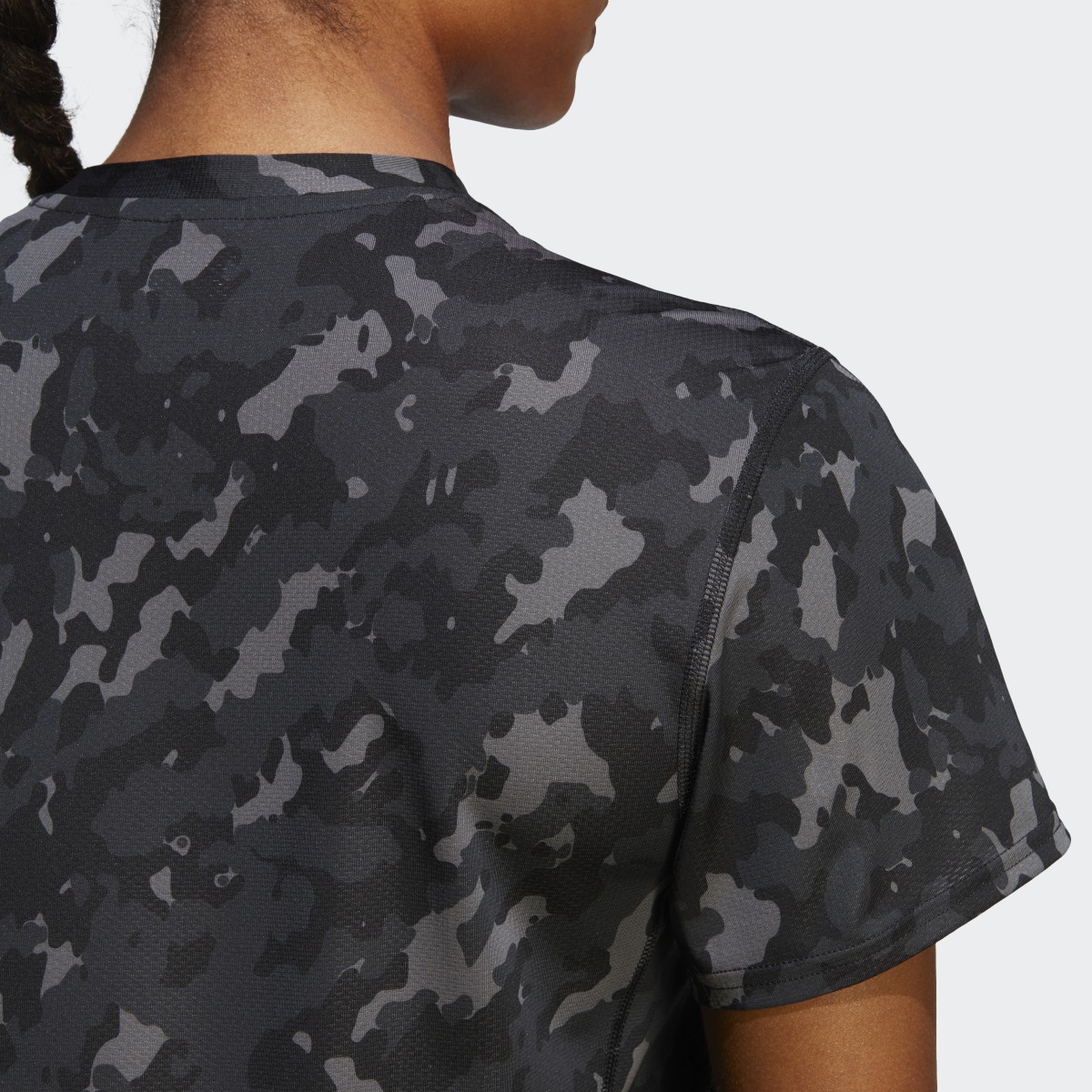 Adidas Own the Run Camo Running T-Shirt. 8