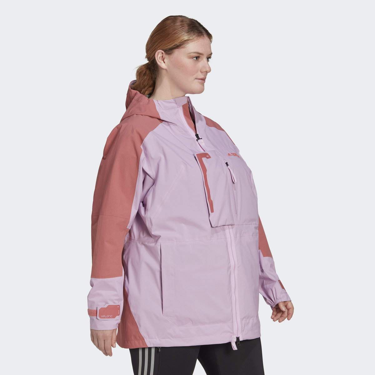 Adidas TERREX Xploric RAIN.RDY Wanderjacke – Große Größen. 4