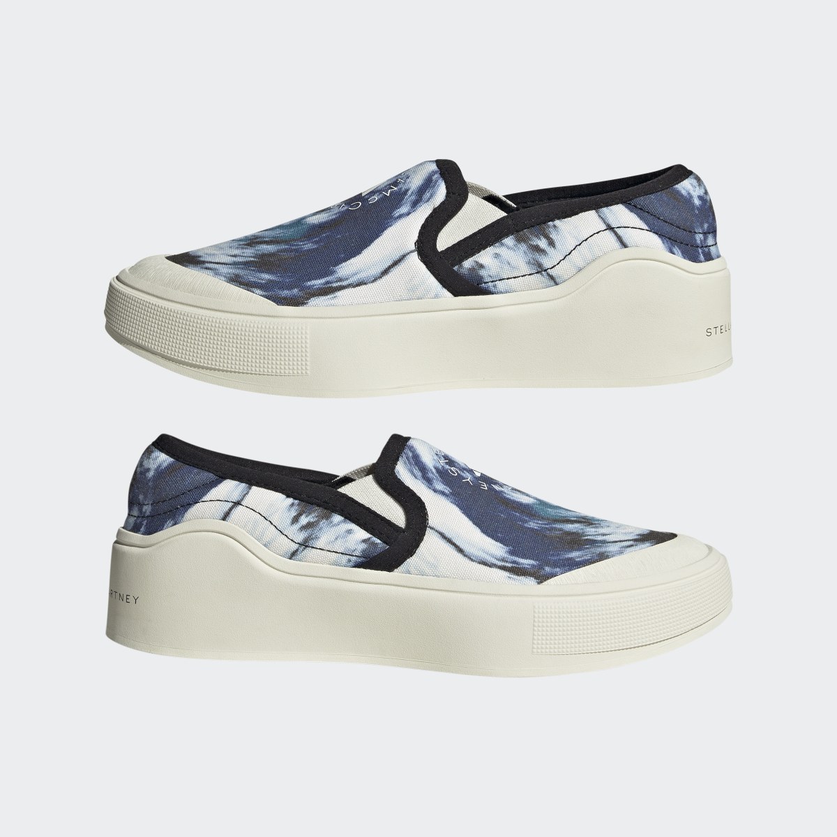 Adidas by Stella McCartney Court Slip-On Shoes. 8
