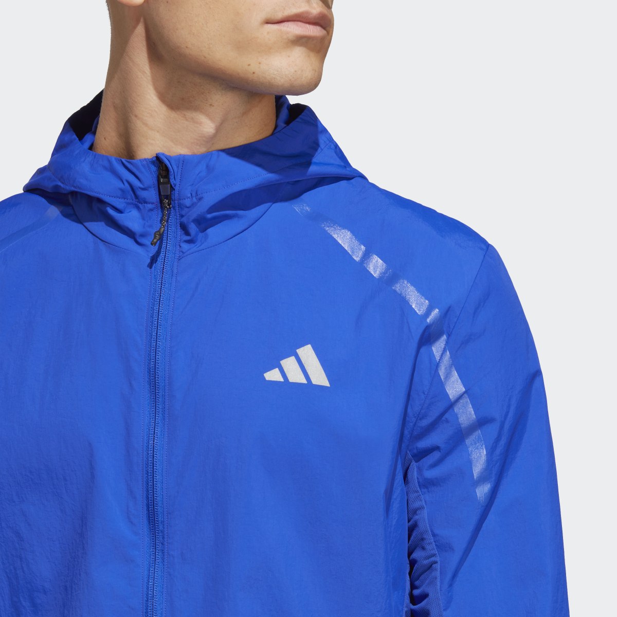 Adidas Marathon Warm-Up Running Jacket. 6