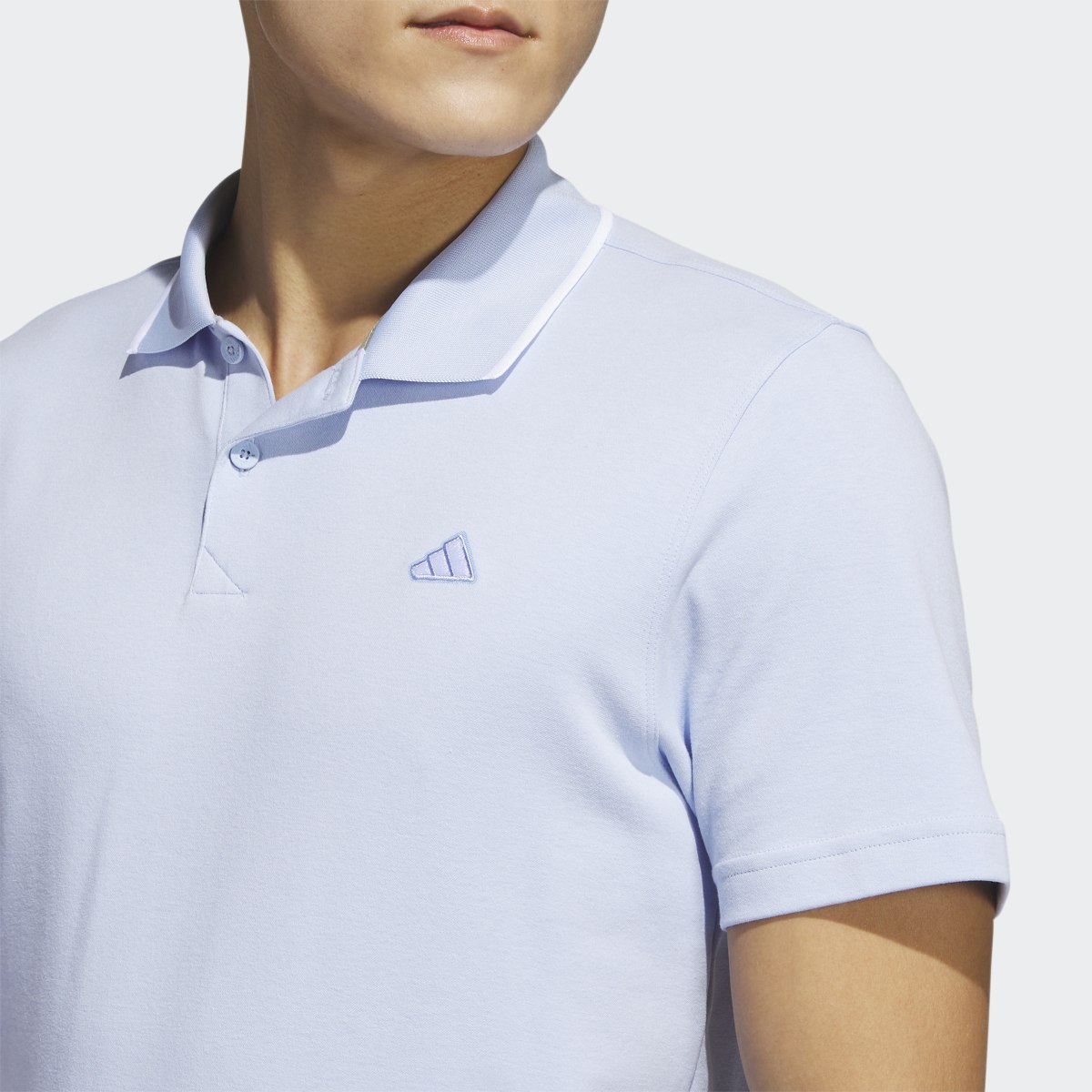 Adidas Go-To Piqué Golf Polo Shirt. 6