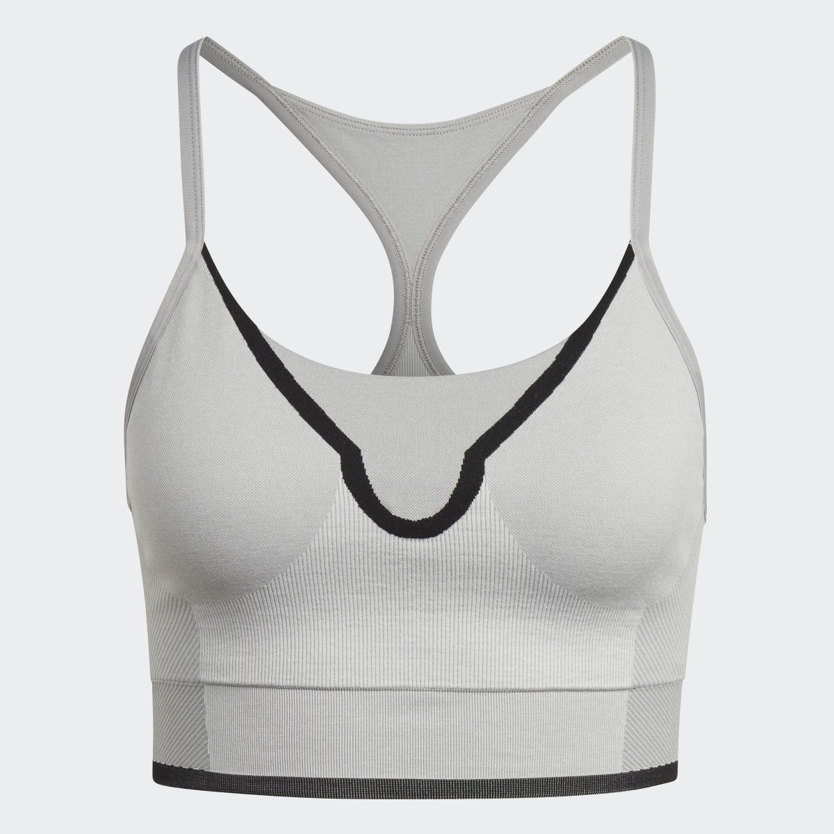 Adidas by Stella McCartney TrueStrength Seamless Yoga Medium-Support Sporcu Sütyeni. 7