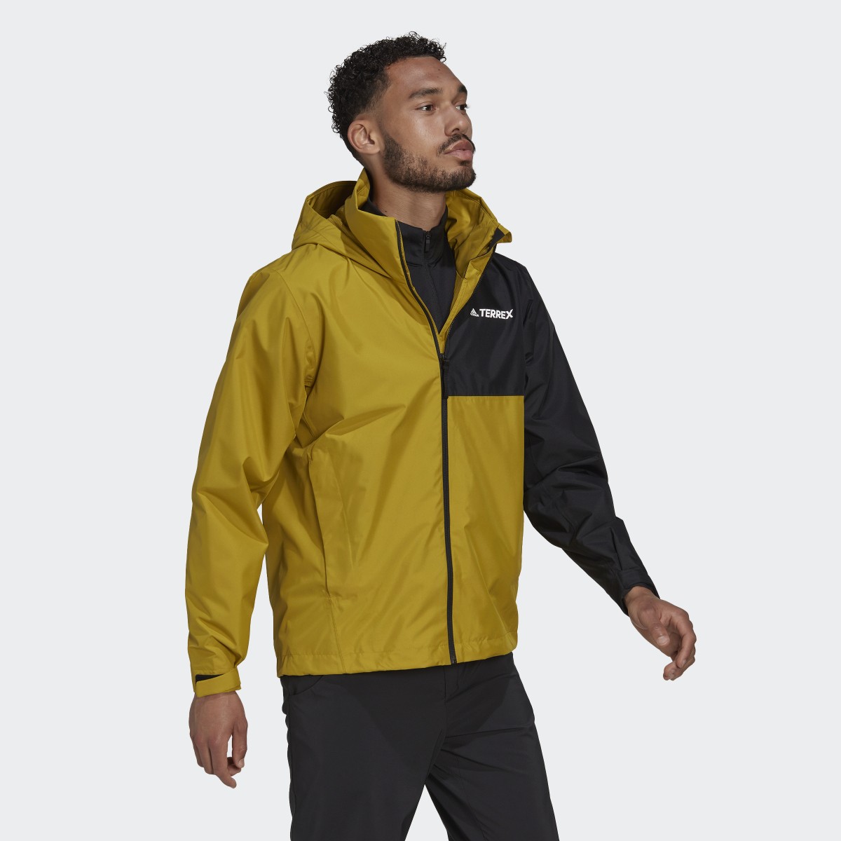 Adidas Terrex Multi RAIN.RDY Primegreen Two-Layer Rain Jacket. 4