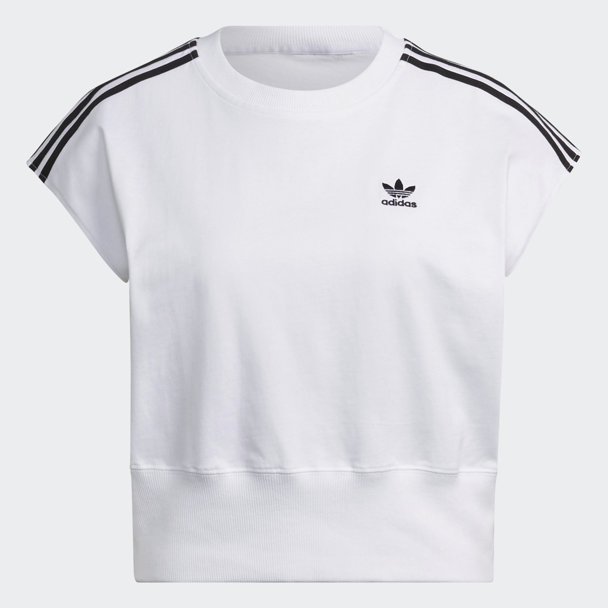 Adidas T-shirt cintré à la taille Adicolor Classics. 5