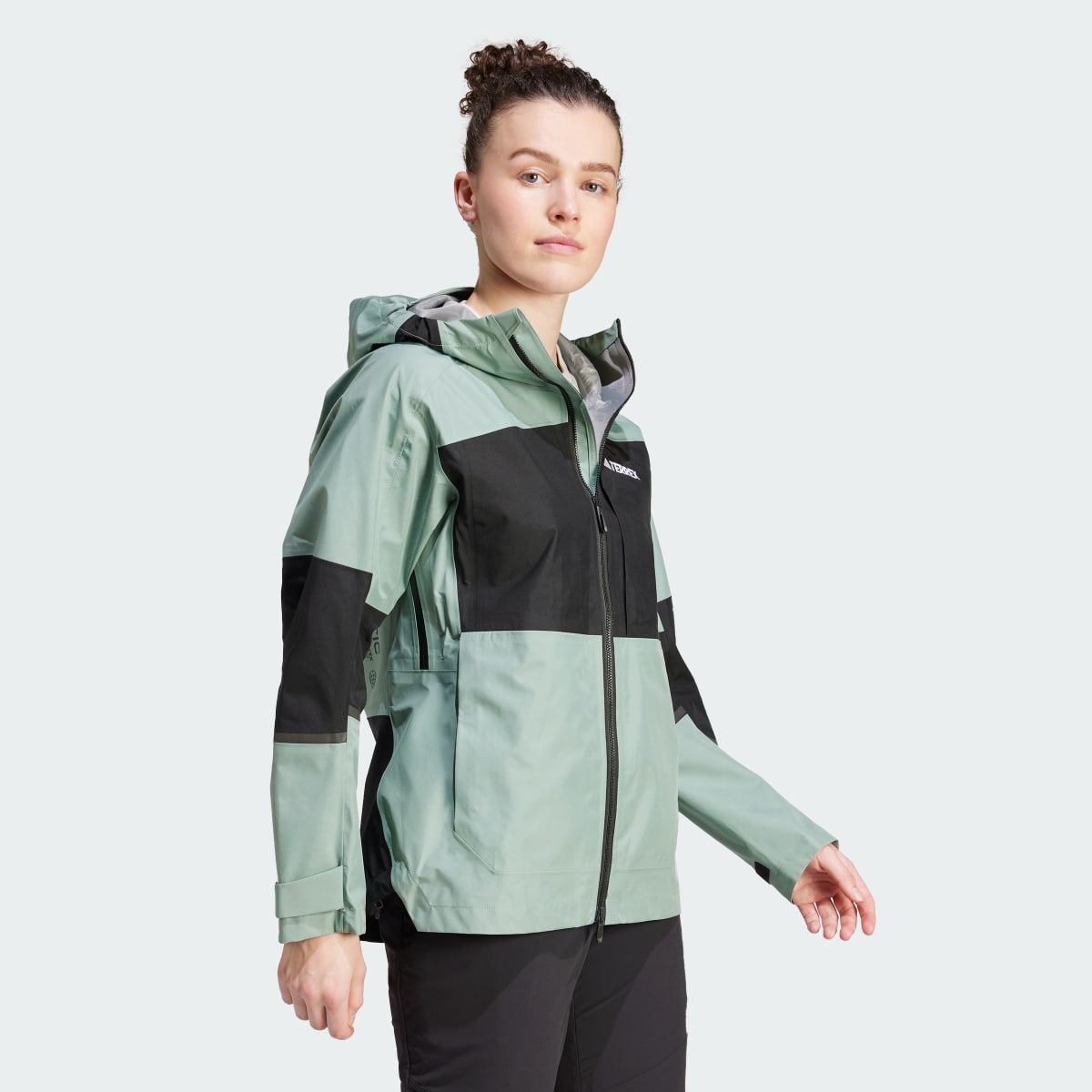 Adidas Terrex XPLORIC GORE-TEX Rain Jacket. 4