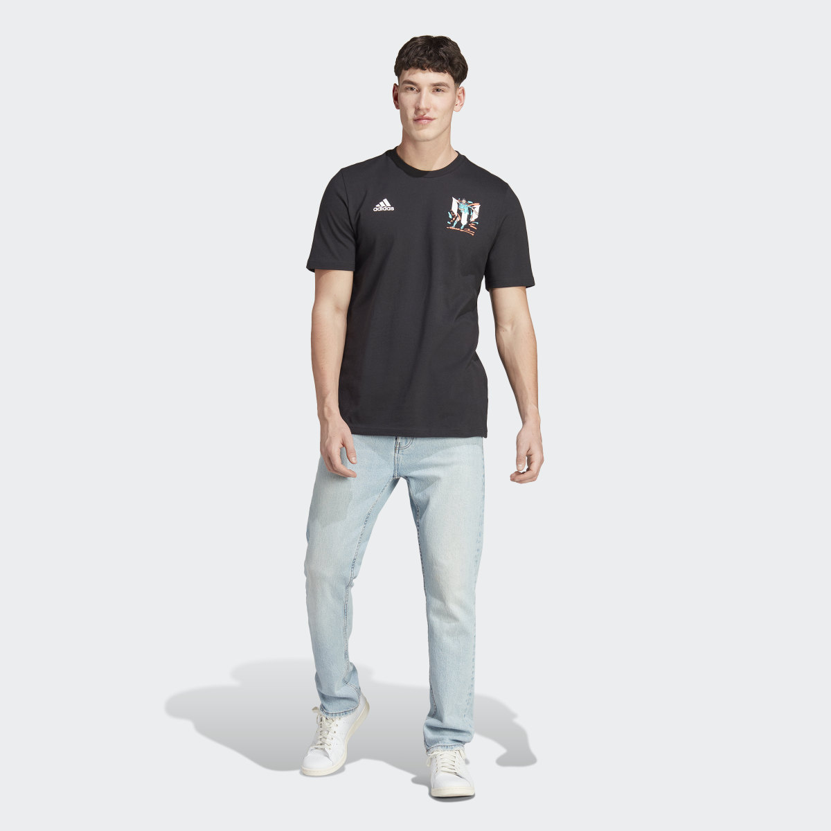 Adidas Messi Football Icon Graphic Tee. 4