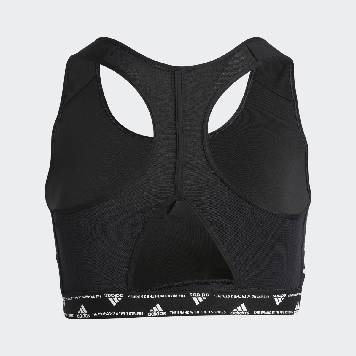 Adidas Reggiseno sportivo adidas Powerreact Training Medium-Support 3-Stripes (Curvy). 7