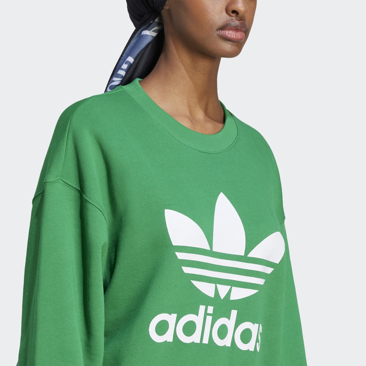 Adidas Sudadera Cuello Redondo Trifolio. 6