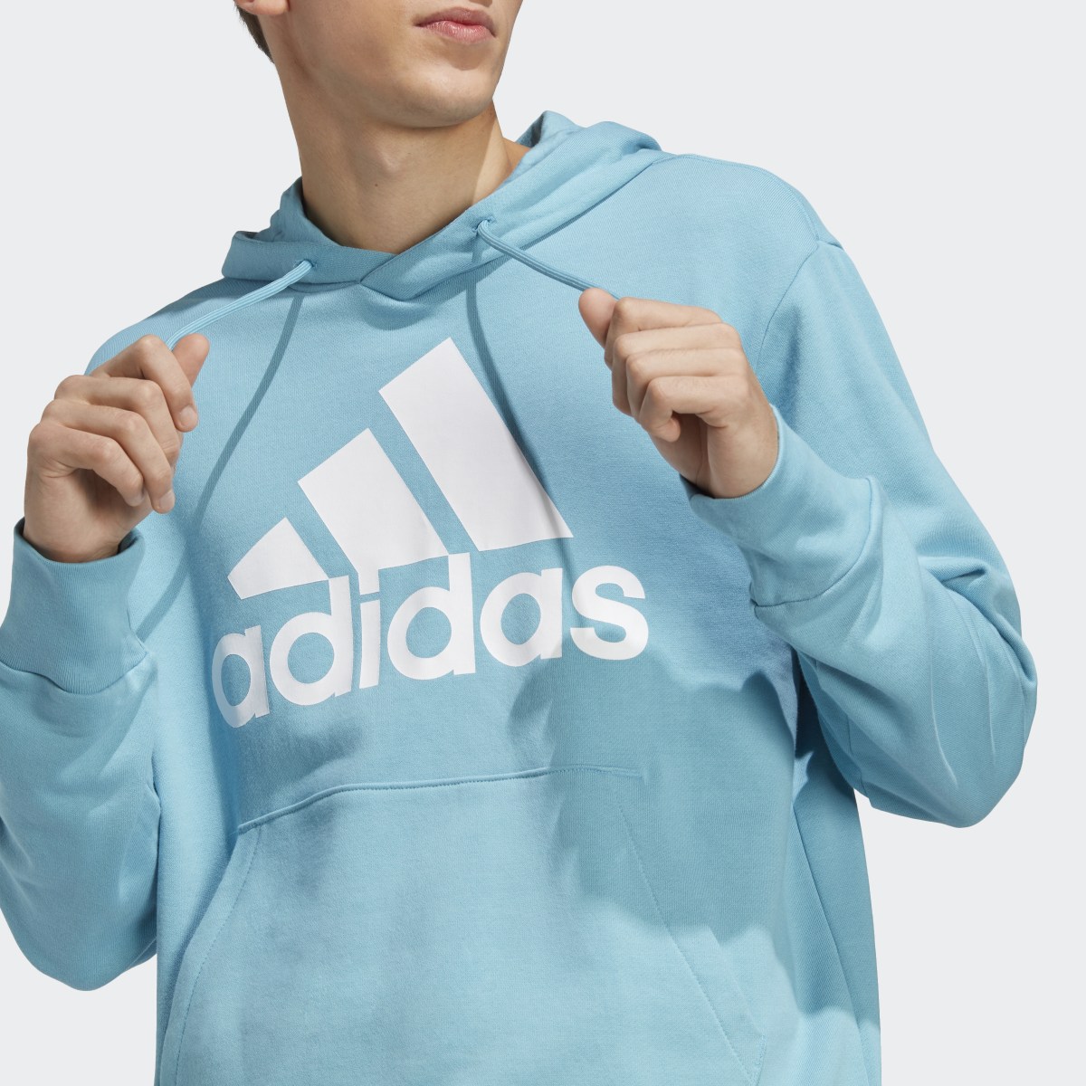 Adidas Felpa con cappuccio Essentials French Terry Big Logo. 6