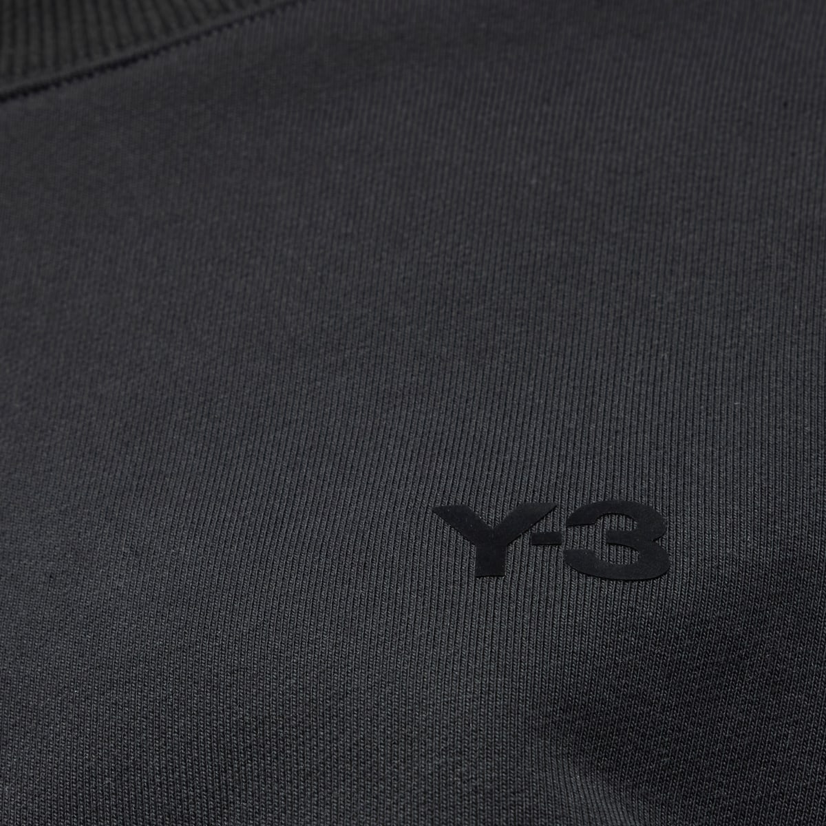 Adidas Y-3 French Terry Boxy Crew Sweatshirt. 6