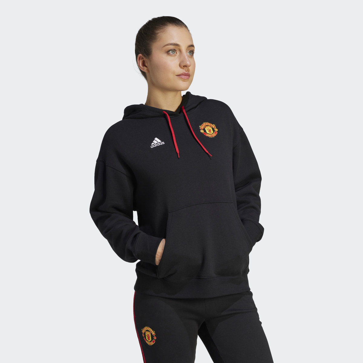 Adidas Felpa con cappuccio Manchester United FC. 4