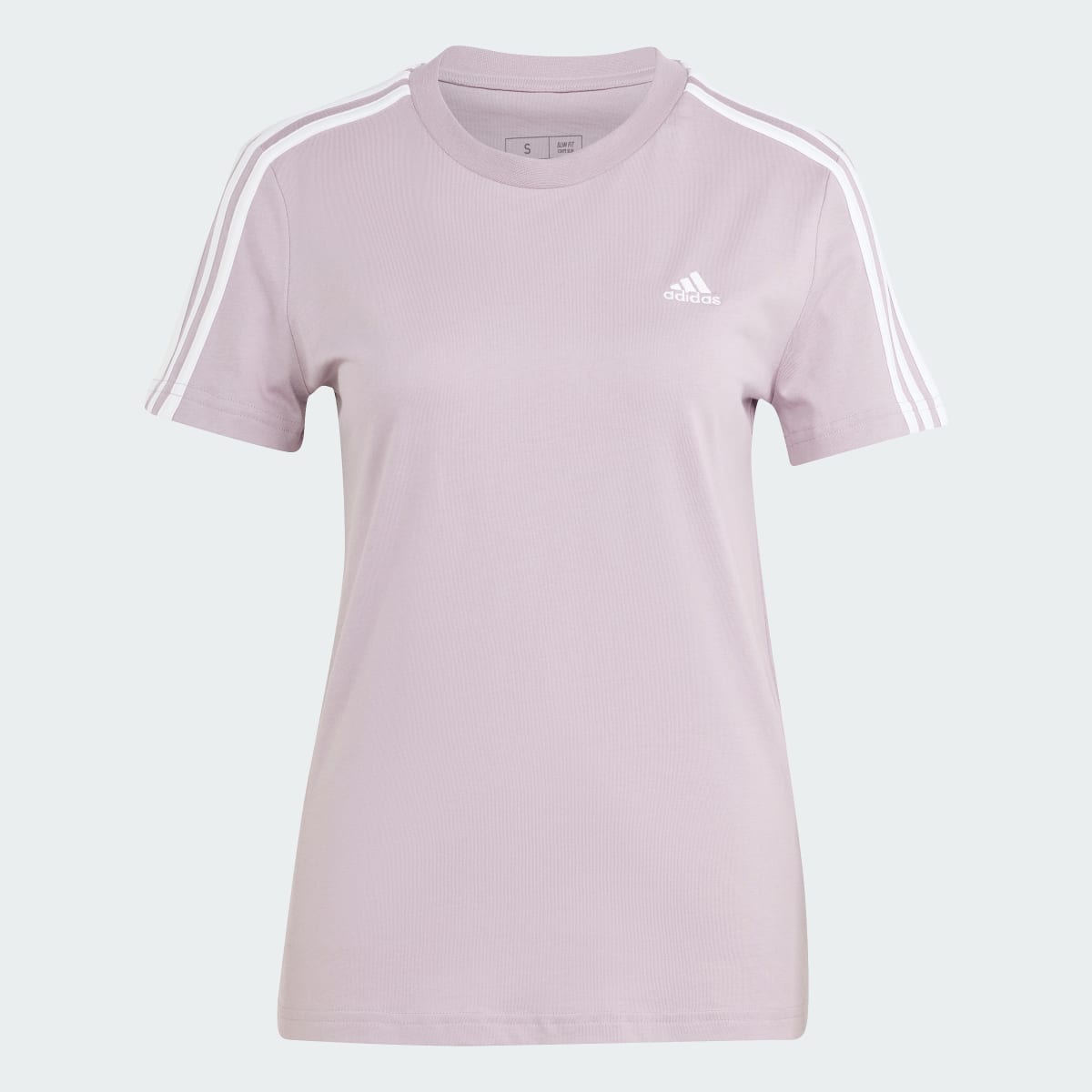 Adidas Playera Essentials 3 Franjas Ajustada. 5