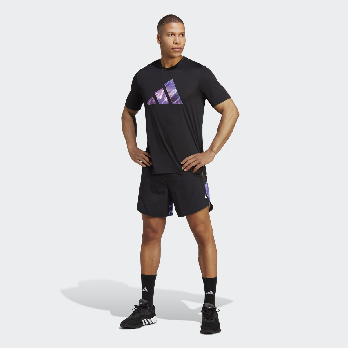 Adidas Playera de Entrenamiento Designed For Movement HIIT. 6