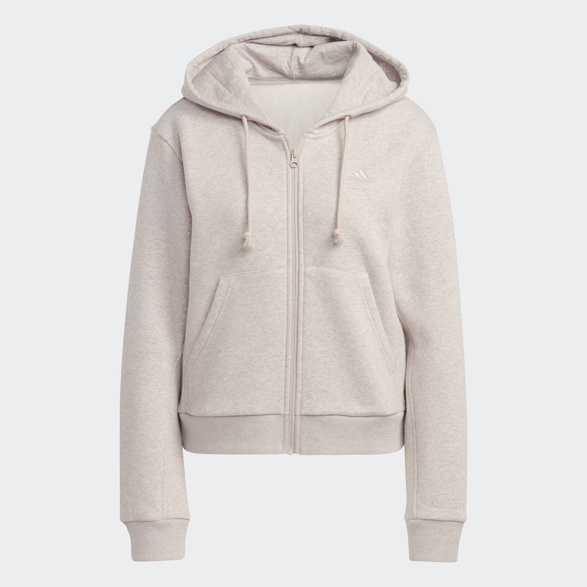 Adidas ALL SZN Fleece Full-Zip Hoodie. 5