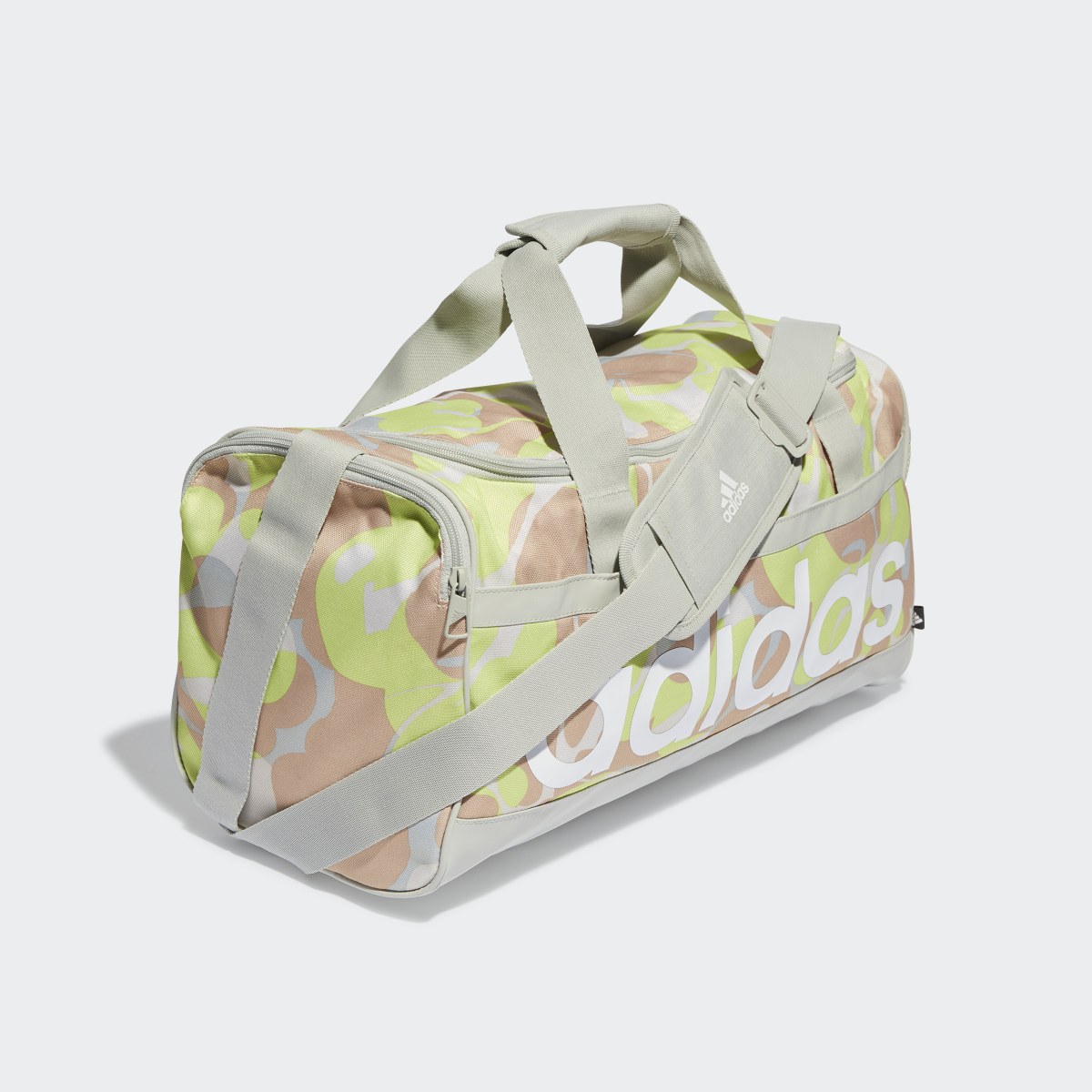 Adidas Linear Graphic Duffel Bag (Small). 4