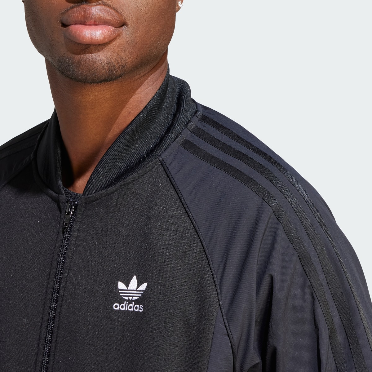 Adidas Adicolor Re-Pro SST Material Mix Track Top. 6