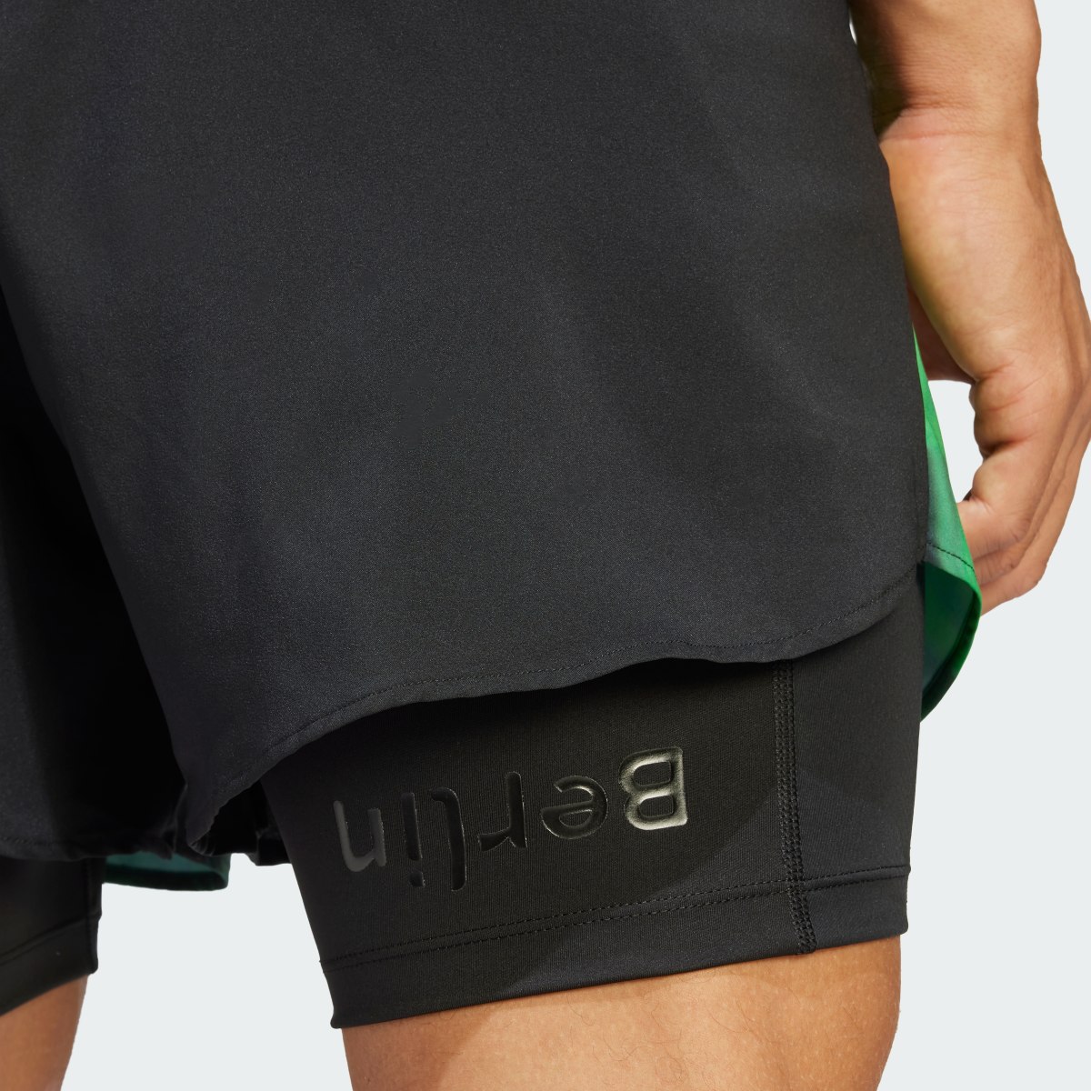 Adidas Berlin Running Two-in-One Shorts. 6