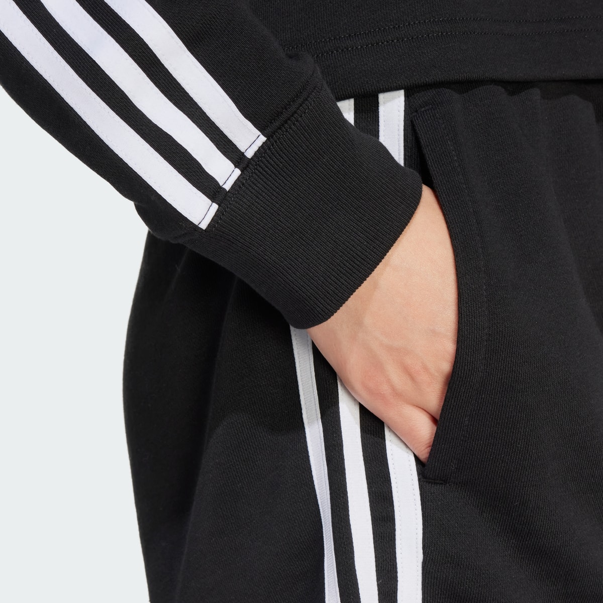 Adidas Adicolor 3-Stripes French Terry Shorts. 6