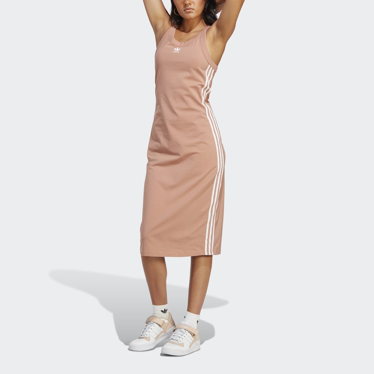 Adidas Adicolor Classics 3 Stripes Long Tank Dress IC5502