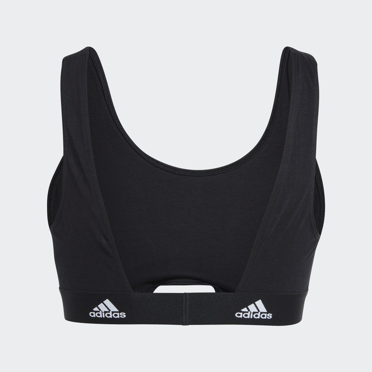 Adidas Active Comfort Cotton Scoop Bralette Underwear. 6