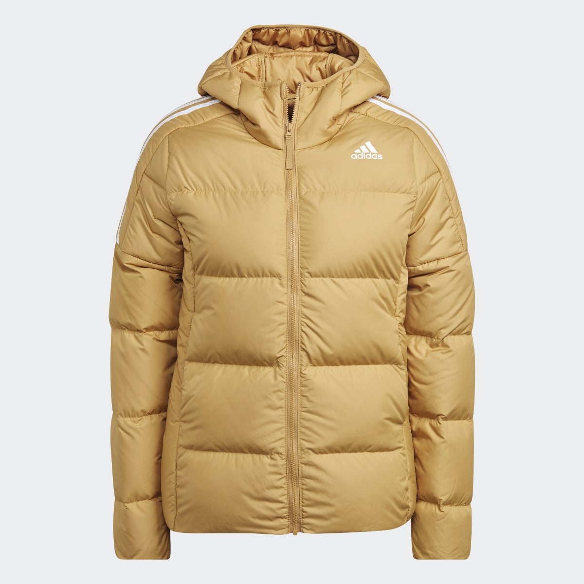 Adidas Chaqueta de plumón con capucha Essentials Midweight. 5