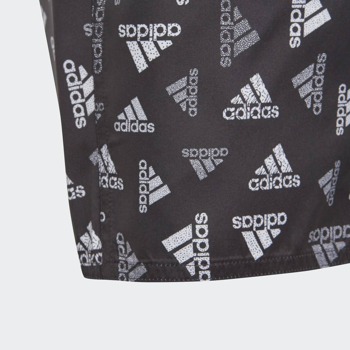 Adidas Logo Print CLX Swim Shorts. 4