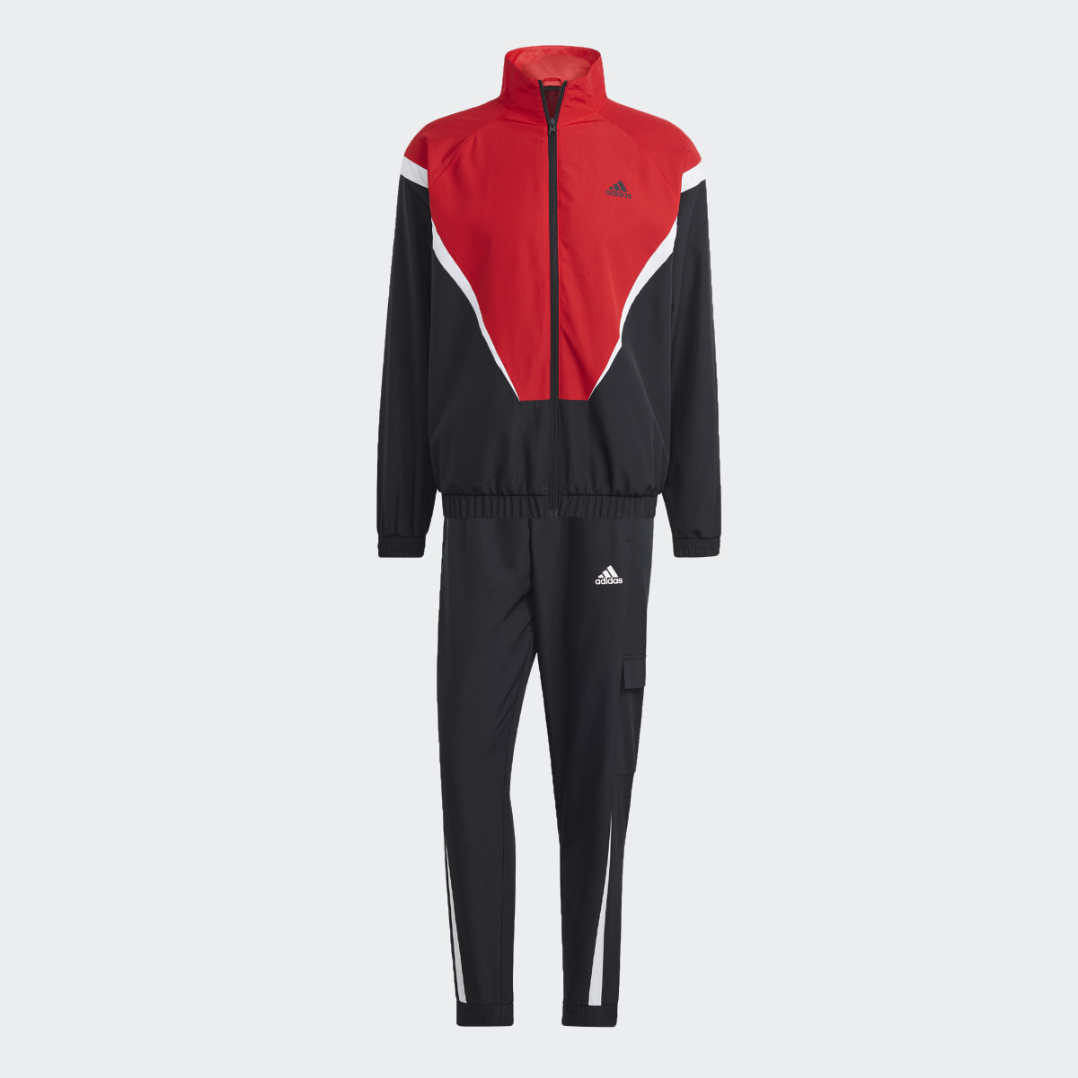 Adidas Sportswear Woven Non-Hooded Track Suit. 5