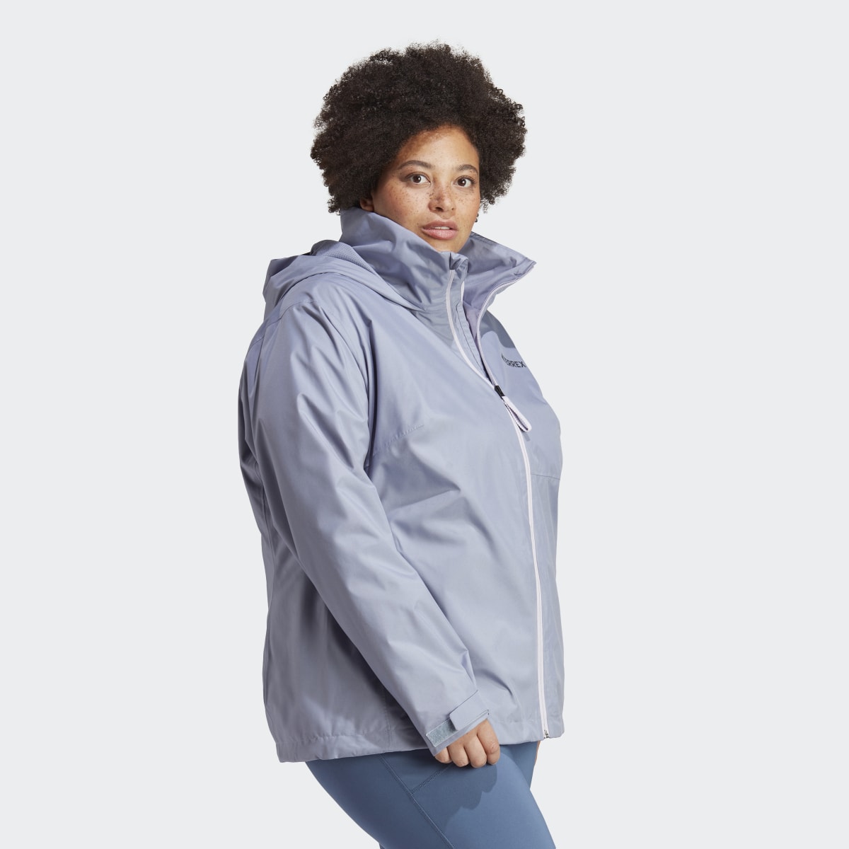 Adidas TERREX Multi RAIN.RDY 2-Layer Regenjacke – Große Größen. 4