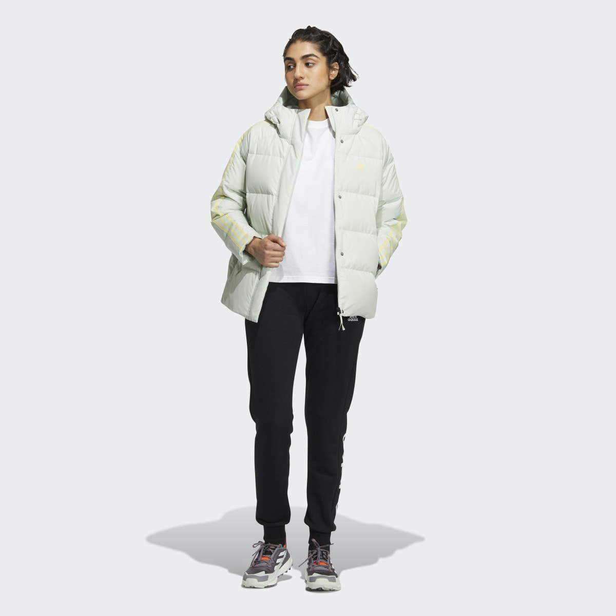 Adidas 3-Stripes Puffy Down Jacket. 6